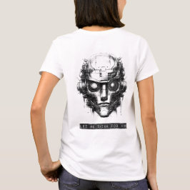 Mineralkontroll Cyberpunk Black Print Front & Back T Shirt