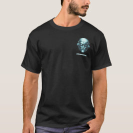 Mineralkontroll Cyberpunk Blue Grunge Front & Back T Shirt