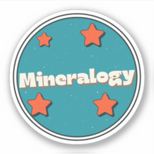Mineralogi Klistermärken