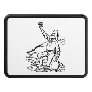 Mineralprospektör för gammal Guld Dragkroksskydd