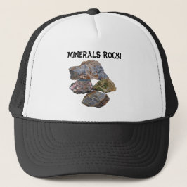 Minerals Sten Collectors Funny Hat Truckerkeps