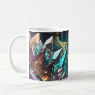 Mineralvärmeenergi Crystal Kaffemugg
