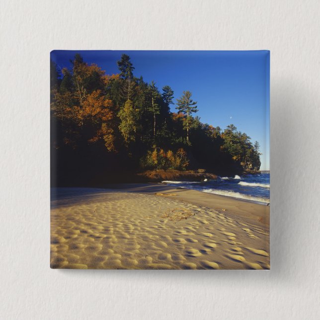 Miners Beach vid Pictured Rocks National Knapp (Framsida)