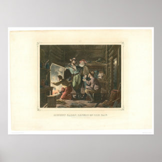 Miner's Cabin, Dagen-resultat (0155A) Poster