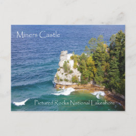 Miners Castle-vykort Vykort