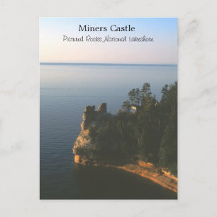 Miners Castle-vykort Vykort