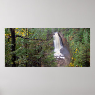 Miners Falls, Michigan Poster