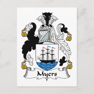 Miners Family Crest Vykort