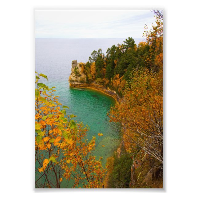 Miners slott, Michigan Fototryck (Framsidan)