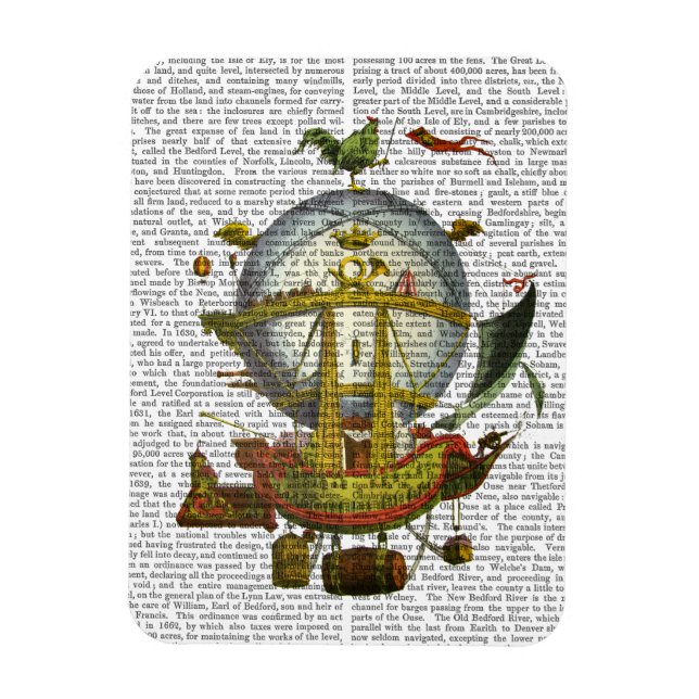 Minerv Luftballong Magnet (Vertikal)