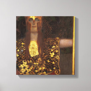 Minerva eller Pallas Athena Canvastryck