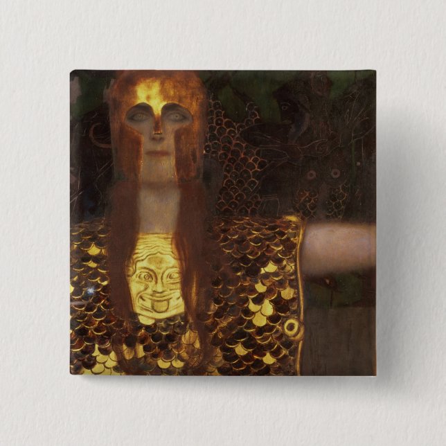 Minerva eller Pallas Athena Knapp (Framsida)