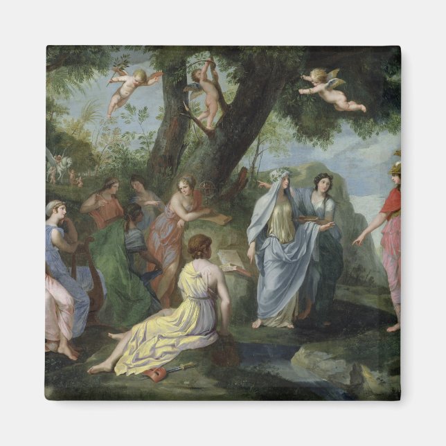 Minerva med Muses Magnet (Framsidan)