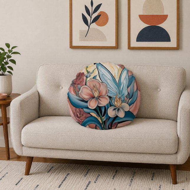 Minerva Rund Kudde (Minerva Round Pillow
)