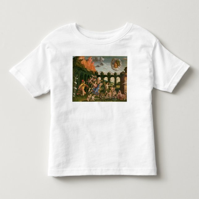 Minerva som jagar vice tee shirt (Framsida)