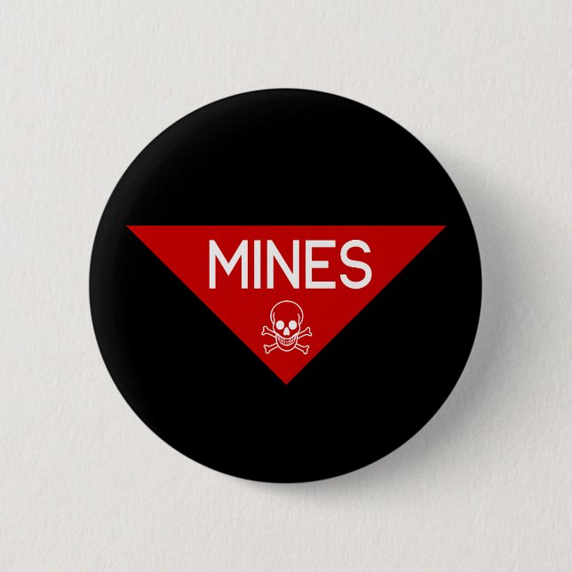 MINES SIGN | SIGNAGE | SYMBOL KNAPP (Framsida)