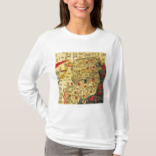 Ming välde, ChinaPanoramic MapChina Tee