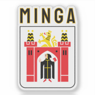 Minga vapen, Bayern Klistermärken