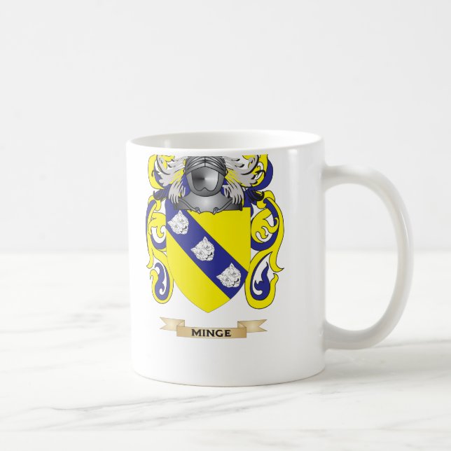 Minge vapensköld (familjvapenskölden) kaffemugg (Höger)