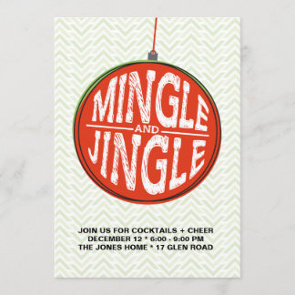 Mingle + Jingle Inbjudningar