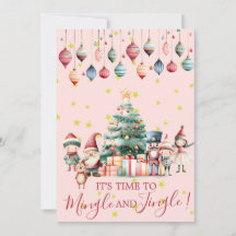Mingle & Jingle jul Ornament Party