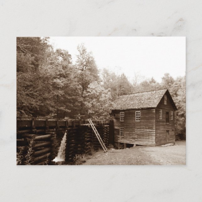 Mingus Mill - Underbara rökiga berg Vykort (Framsida)