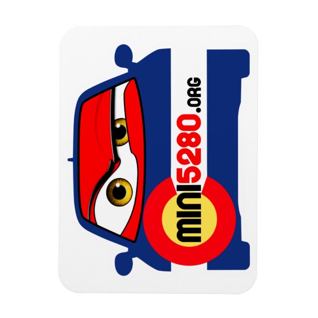 MINI5280 Ögon Flexibel magnet (Vertikal)