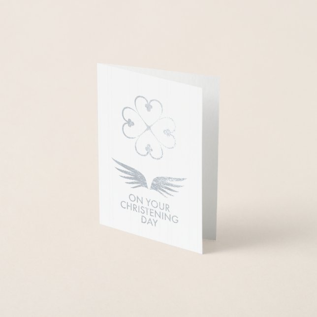 Mini (8.9 x 12.7 cm) Foil Card Folierat Kort (Framsida)