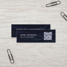 Mini-Affärskort för QR-kod Mini Visitkort