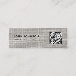 Mini-Affärskort för QR-kod Mini Visitkort