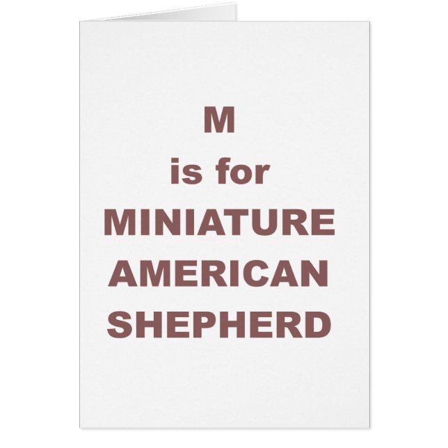 mini am aussie.png hälsningskort (Framsidan)