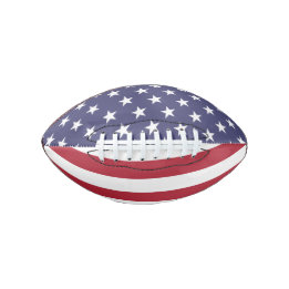 Mini American Football med stars och stripes