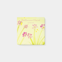 Mini-anteckning för personlig post-it block