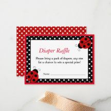 Mini-anteckningskort för Cute Ladybug Tack