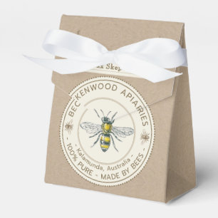 Mini Apiary Product Box for Small Beeswax Candles Presentaskar