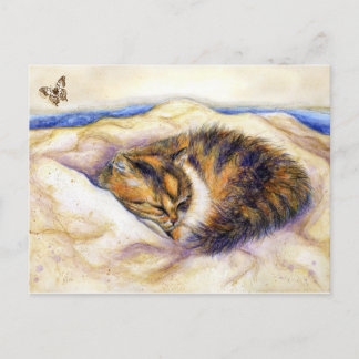 Mini Art Calico Calico Cat Spipande vykort