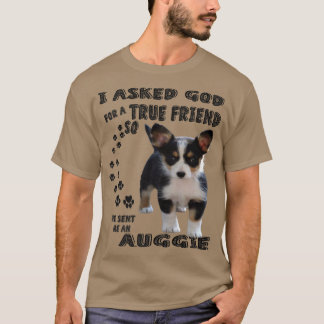 Mini Auggie Quote Mamma Pappa Älskare Print, Cute T Shirt
