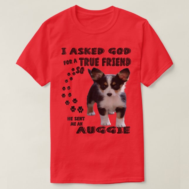 Mini Auggie Quote Mamma Pappa Älskare Print, Cute  T Shirt (Design framsida)