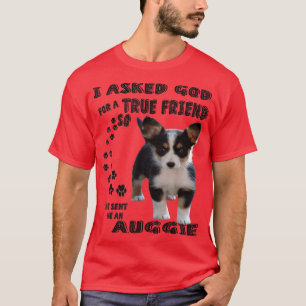 Mini Auggie Quote Mamma Pappa Älskare Print, Cute T Shirt