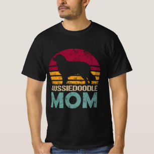 Mini Aussie Aussiedoodle Mamma Grandma Girl Mamma T Shirt