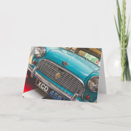 Mini Austin Hälsning Card Kort