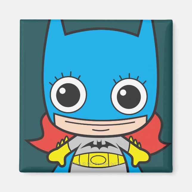 Mini Batgirl Magnet (Framsidan)