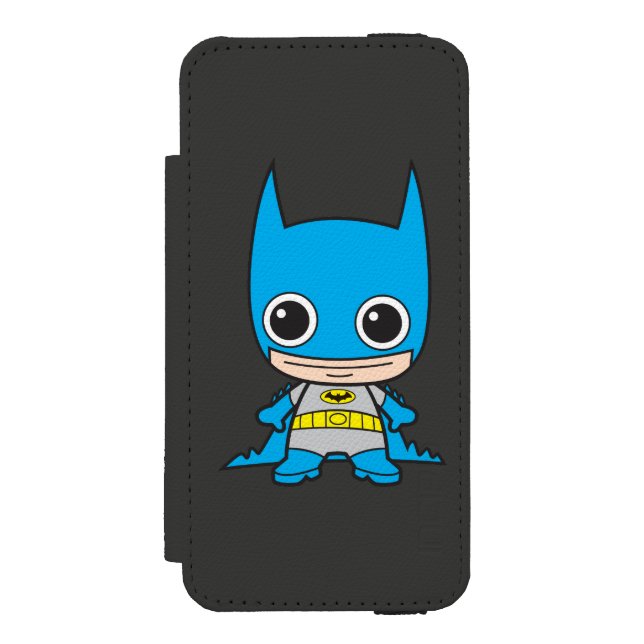 Mini Batman Incipio iPhone Wallet Skal (Folio Framsidan)