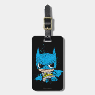 Mini Batman Sketch Bagagebricka