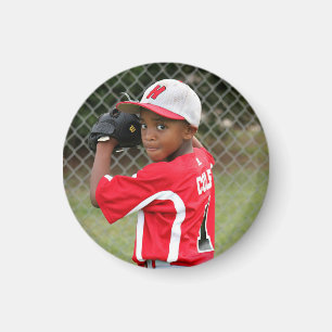 Mini- beställnings- fotomagnet - sportar team magnet