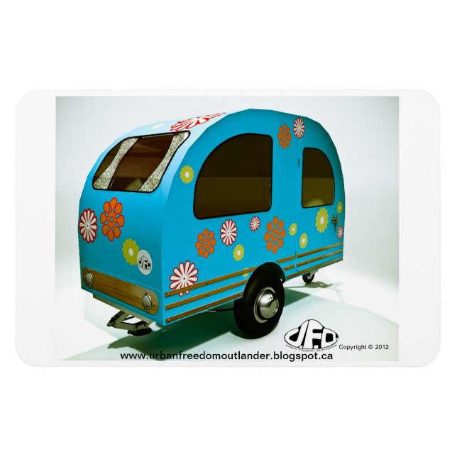 Mini Bike Camper Premium Flexi Magnet (Horisontell)