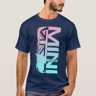 MINI BIL ÄLSKARE COOPER ÄLSKAR MINI BILAR familj T Shirt