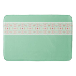 Mini Blommigt Accented Trim Badrumsmatta