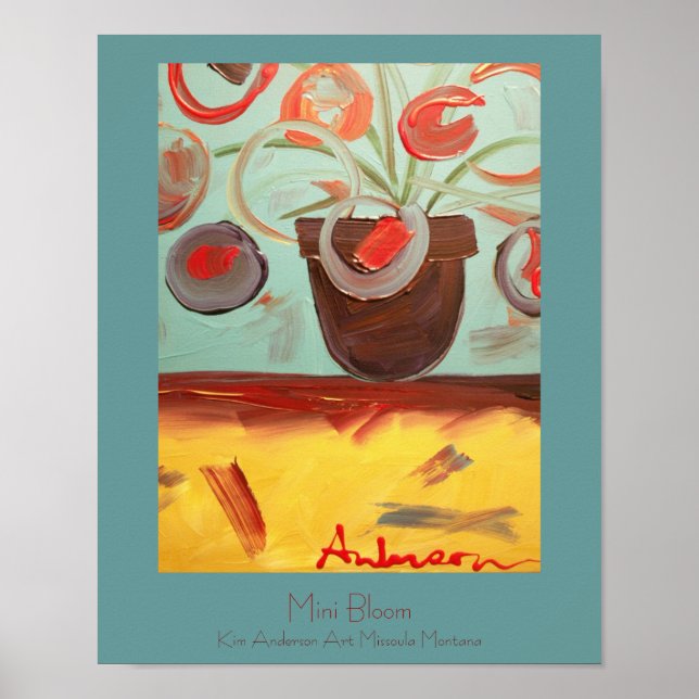 Mini Bloom Poster (Framsidan)