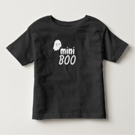 Mini BOO Cute Ghost Halloween-familjmatchning T Shirt